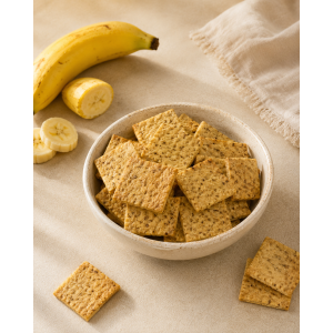 Crocantes Banana e Chocolate