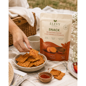 Crocantes Batata Doce e Páprica Picante